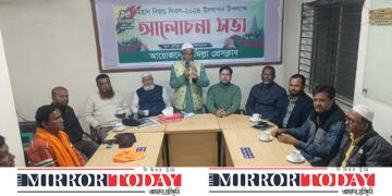 মহান বিজয় দিবসে কুমিল্লা প্রেসক্লাবে আলোচনা সভা