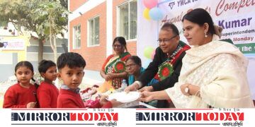 ওয়াইডাব্লিউসিএ জুনিয়র গার্লস হাইস্কুলে বার্ষিক ক্রীড়া প্রতিযোগিতা অনুষ্ঠিত