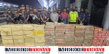 কুমিল্লায় ট্রেনে টাস্কফোর্স অভিযানে কোটি টাকার ভারতীয় বাজি জব্দ
