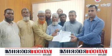 কুমিল্লায় জামায়াতের মিছিল ও স্মারকলিপি প্রদান