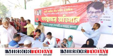 কুমিল্লা–৬ এ টানা কর্মসূচির দশম দিনে হাজী ইয়াছিনের পক্ষে গণস্বাক্ষর অভিযান