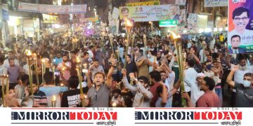 কুমিল্লা-৬ এ মনোনয়ন নিয়ে অসন্তোষ, সড়ক অবরোধ-মর্শাল মিছিল